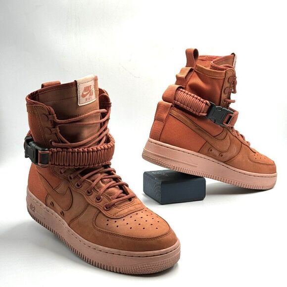 Nike Wmns SF Air Force 1 High 'Dusty Peach' - Picture 6 of 10